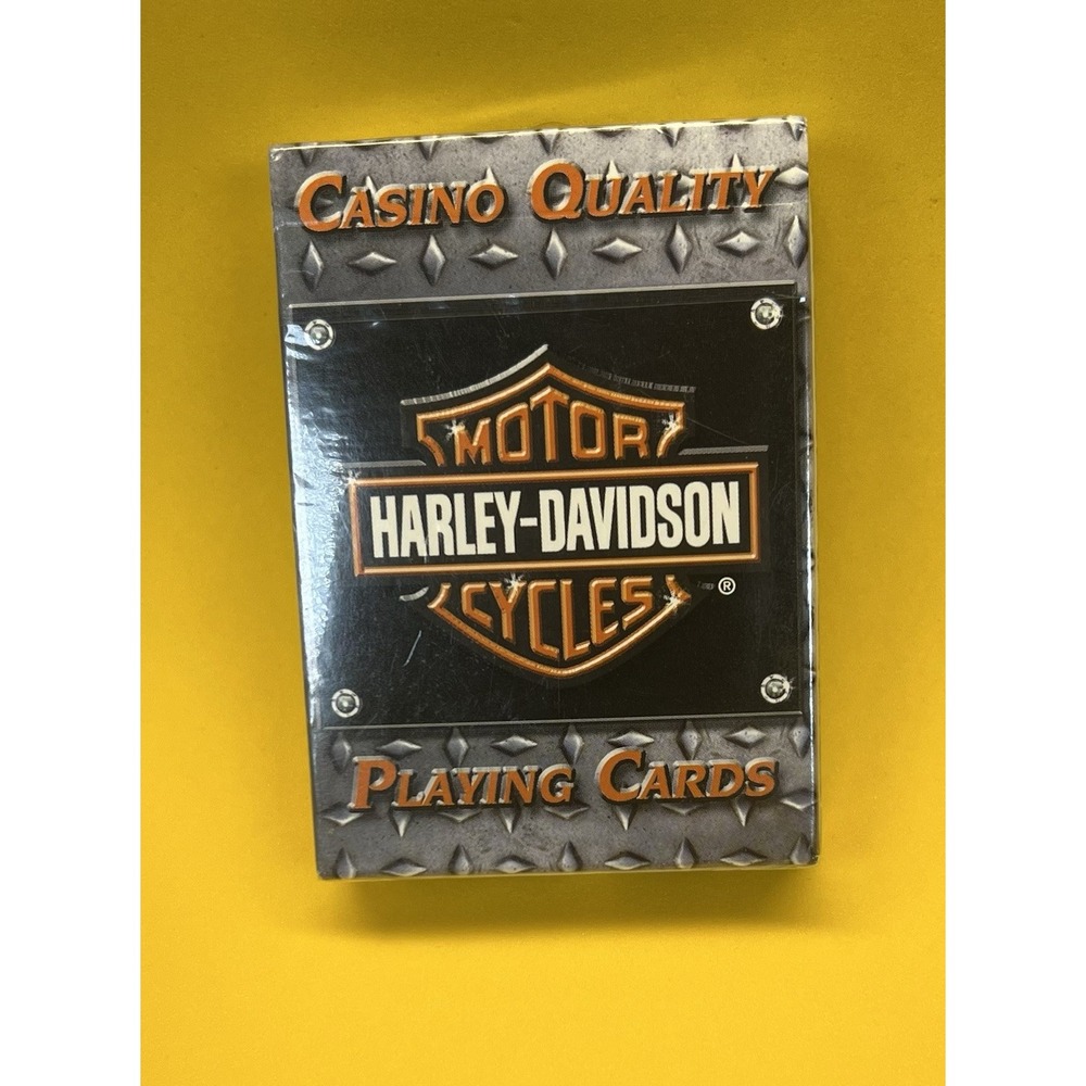 HARLEY DAVIDSON Deck of Playing Cards. Sealed. Never Opened.